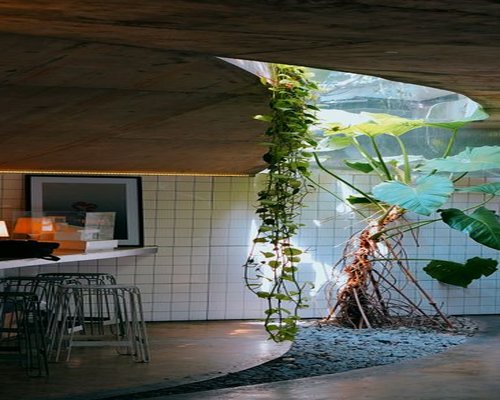 calm urban interior in Jakarta